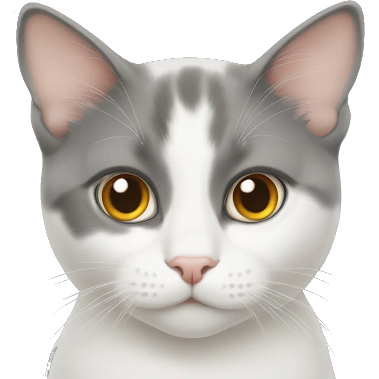 cat with heterochromia  emoji