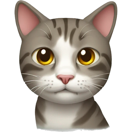 Funny cat emoji