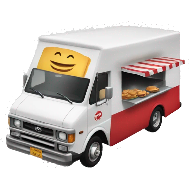 2026 Streamlined Toyota Champ food truck  emoji