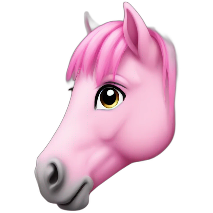 pink pony emoji