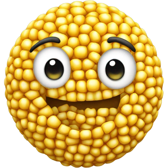 Ball of corn emoji