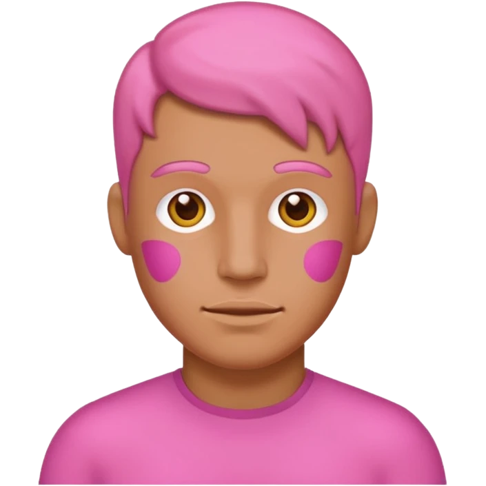 pink man emoji