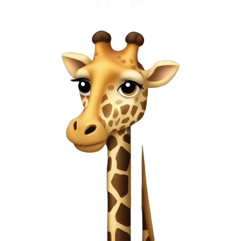 Giraffe prisoner emoji