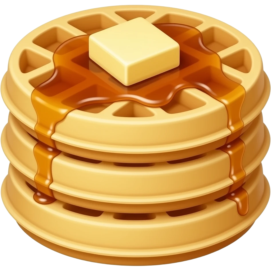 Waffle stacks emoji
