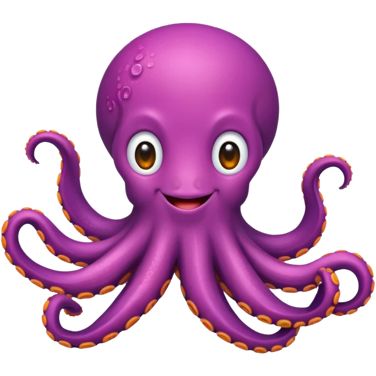simple cute octopus emoji