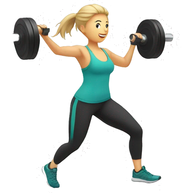 fitness with timer emoji