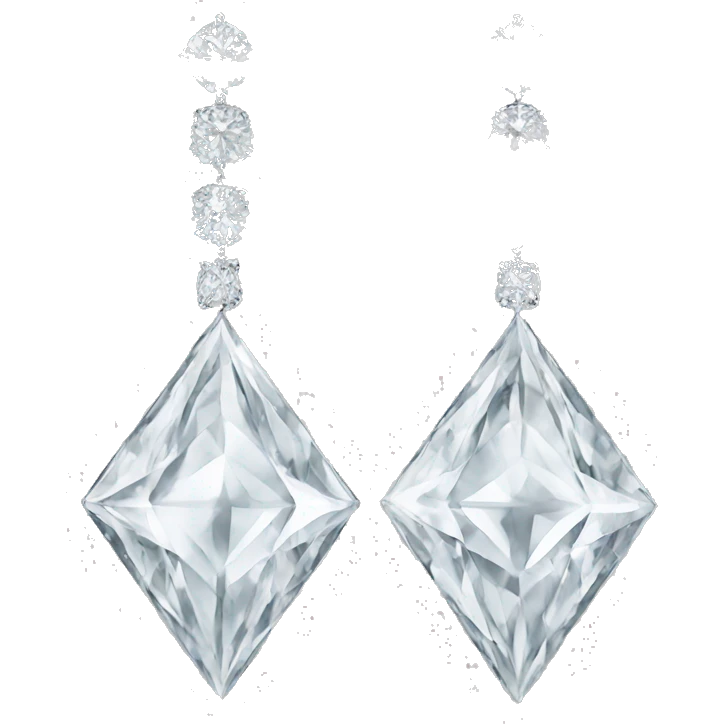 Earrings DIAMOND emoji