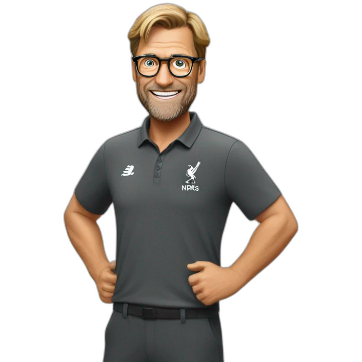 jurgen klopp Tipping Hand emoji