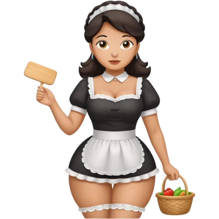 Sexy Latina maid with a fat ass emoji