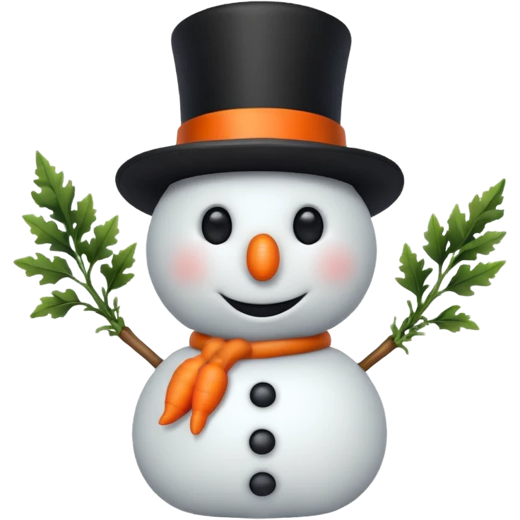 Snowman emoji