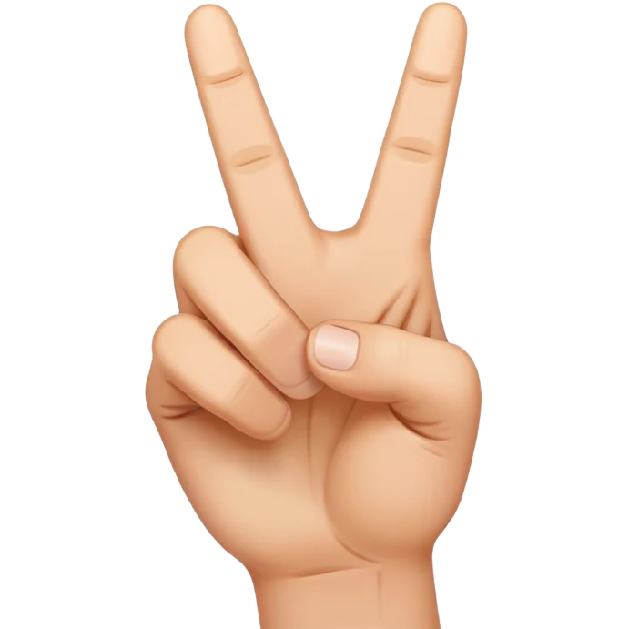 Middle finger ￼ emoji