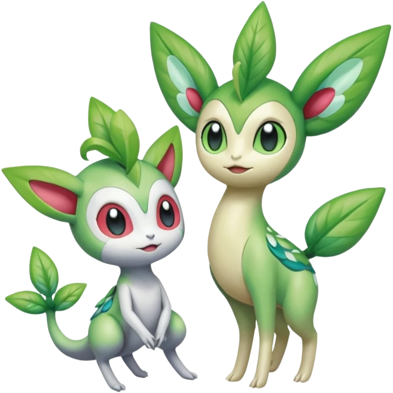 Meloetta-Celebi-Shaymin-Pokémon-Fakémon-creature emoji