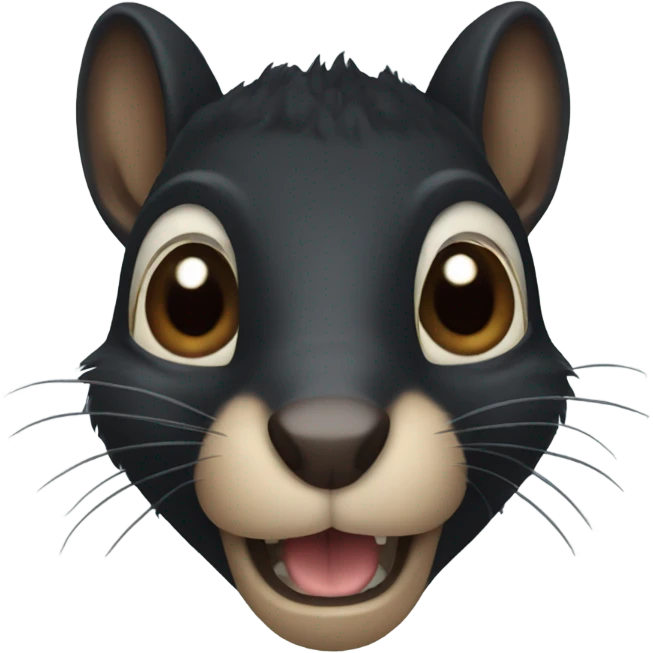 black squirrel emoji