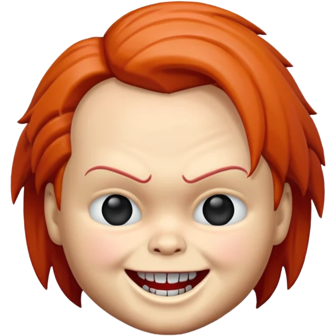 Un emojin de chuky emoji