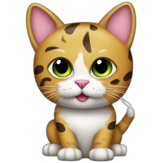 Chequered Flag cat emoji