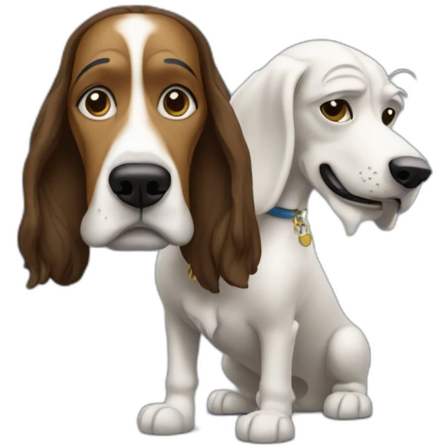 Snoop dog with à dog emoji