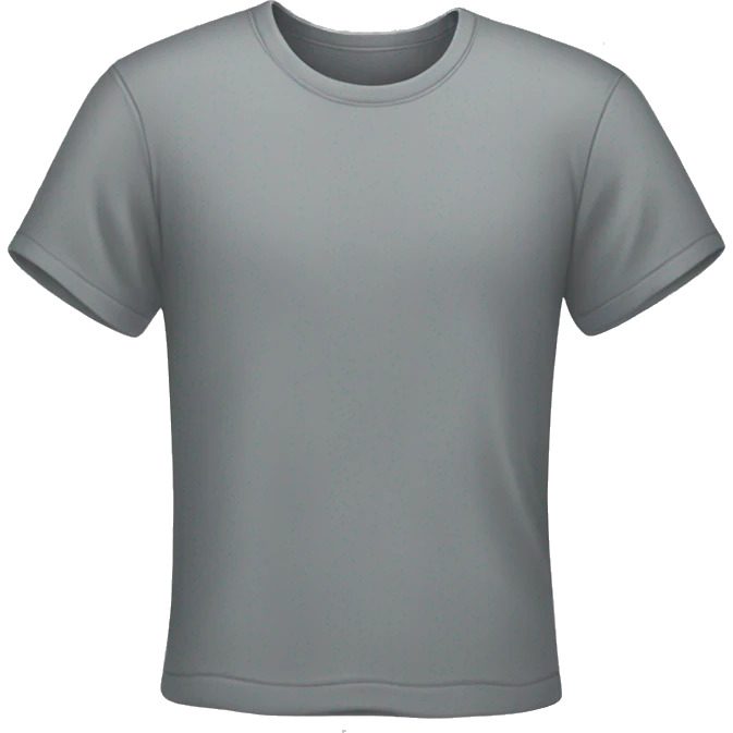 gray Tshirt emoji