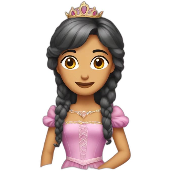 rapuncel princesa emoji