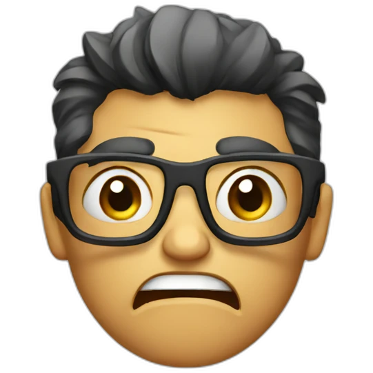 angry graphic designer emoji