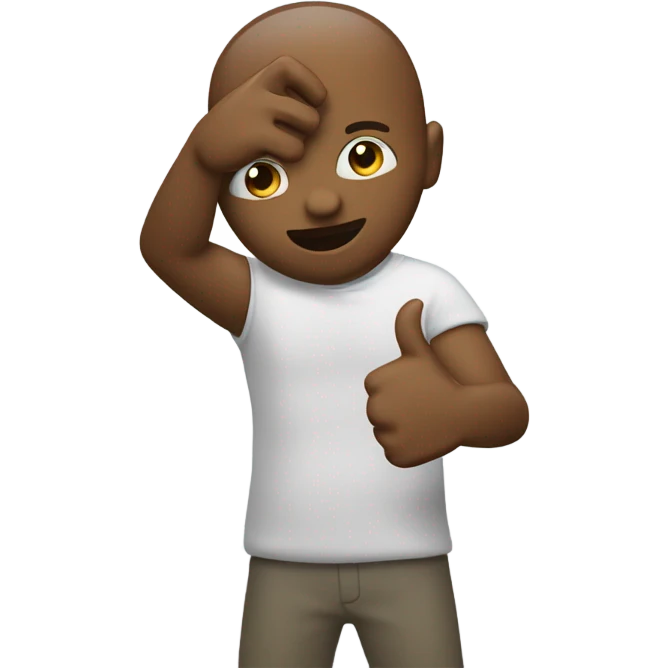person dabbing  emoji