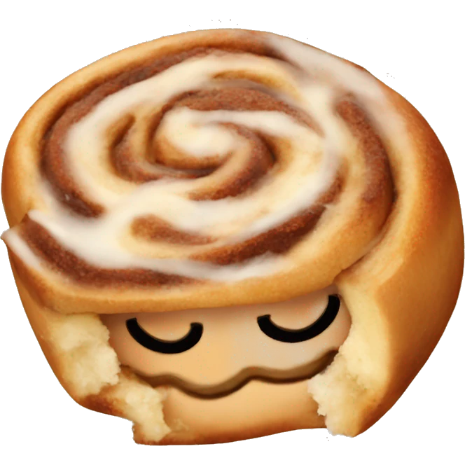 Cinnamon roll emoji
