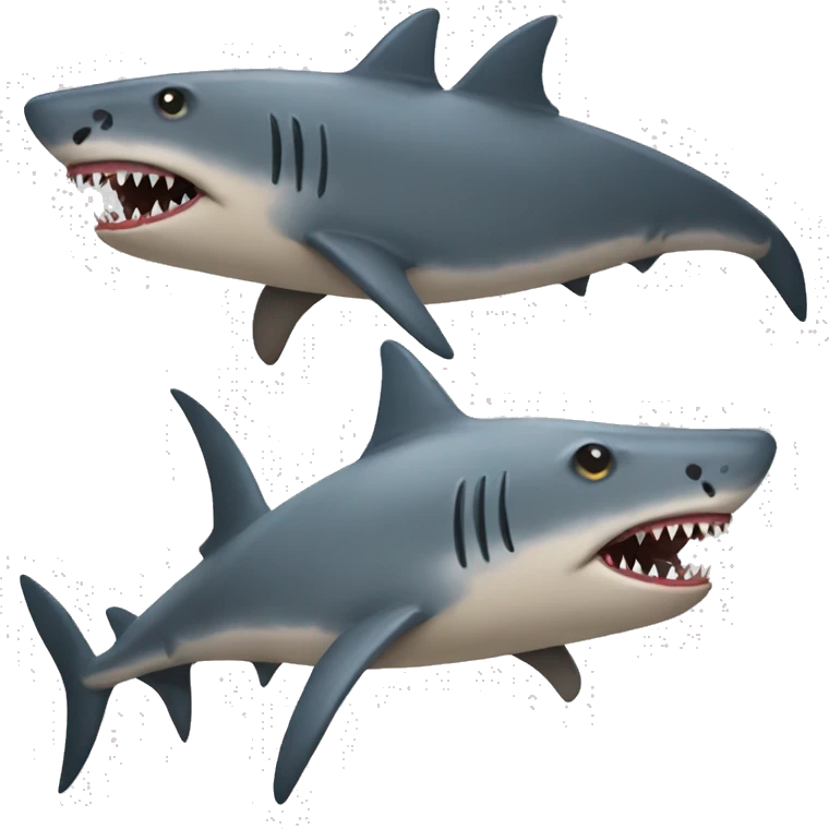 shark and hyena hybrid emoji