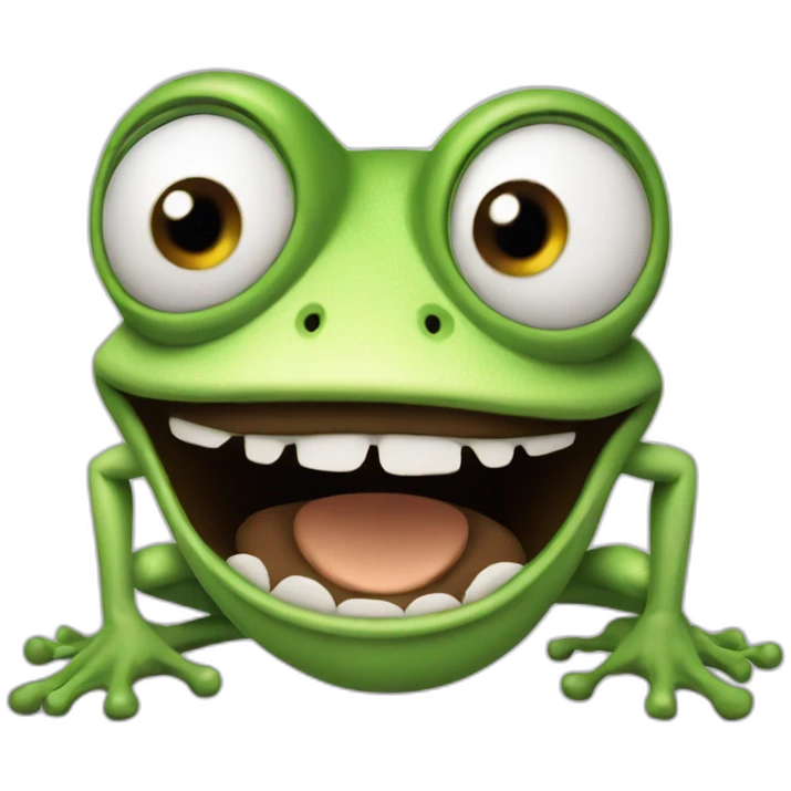 Crazy frog emoji