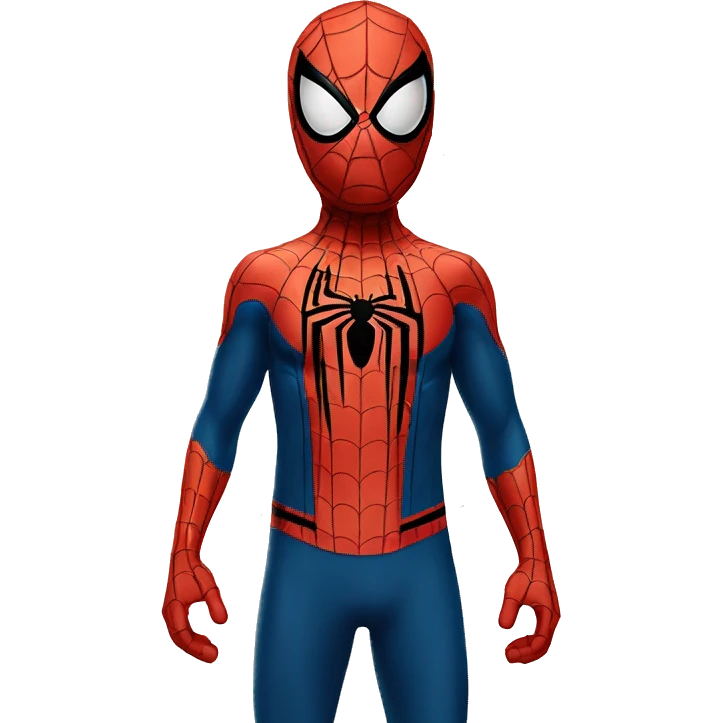 Spider-Man suit emoji