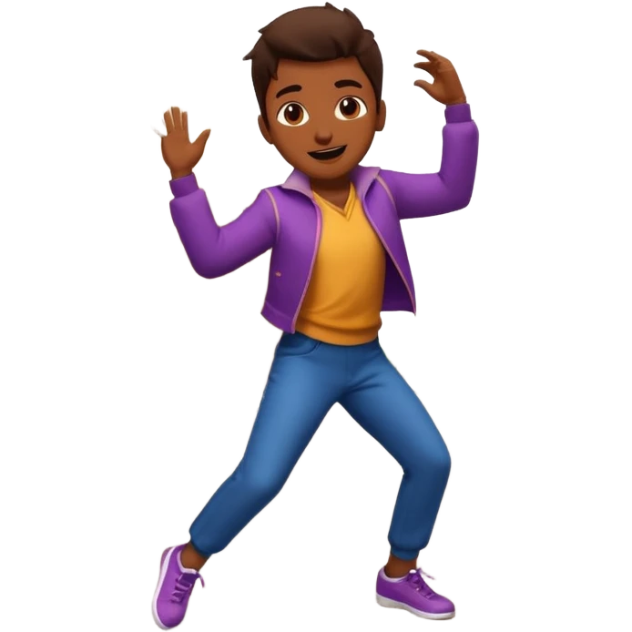 street dance emoji