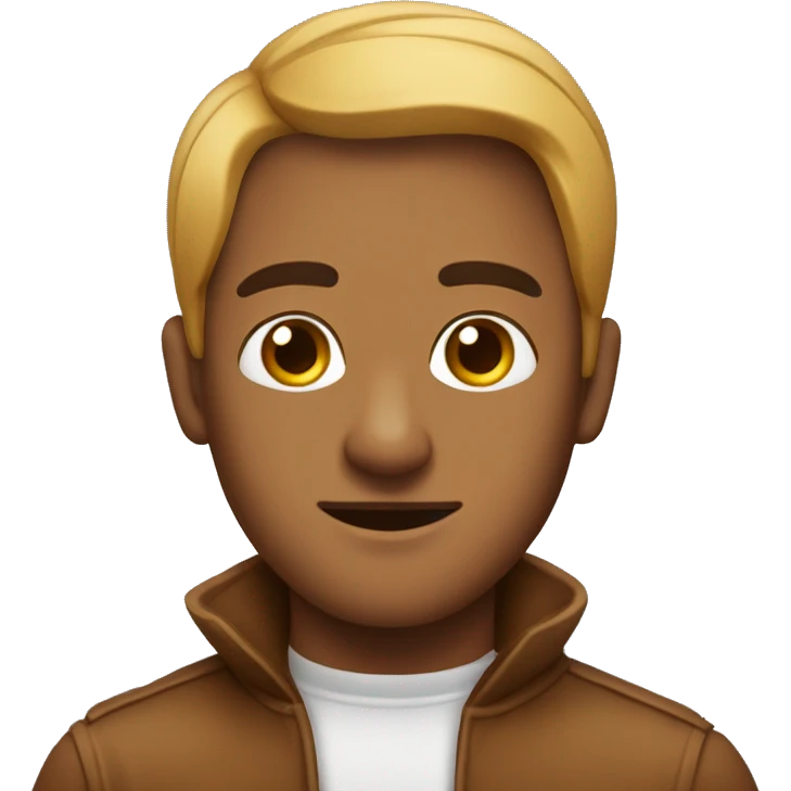 Roll de canela con ojos y cuerpo emoji