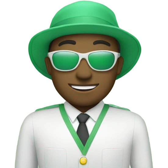 green travel emoji