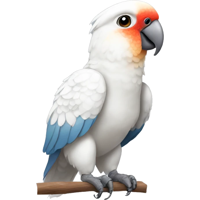 Parrot corella emoji