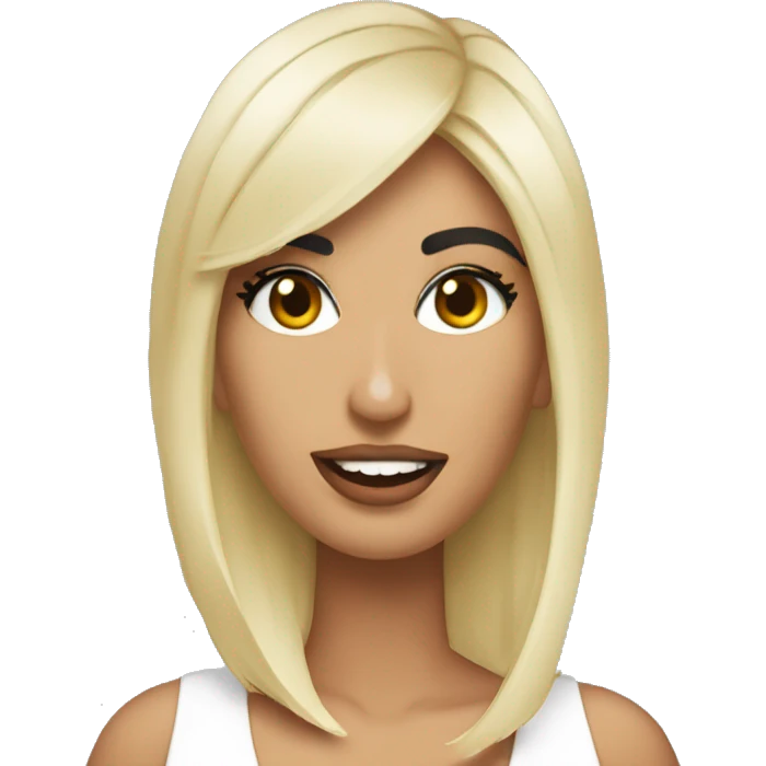 faz um emoji da kim kardashain emoji