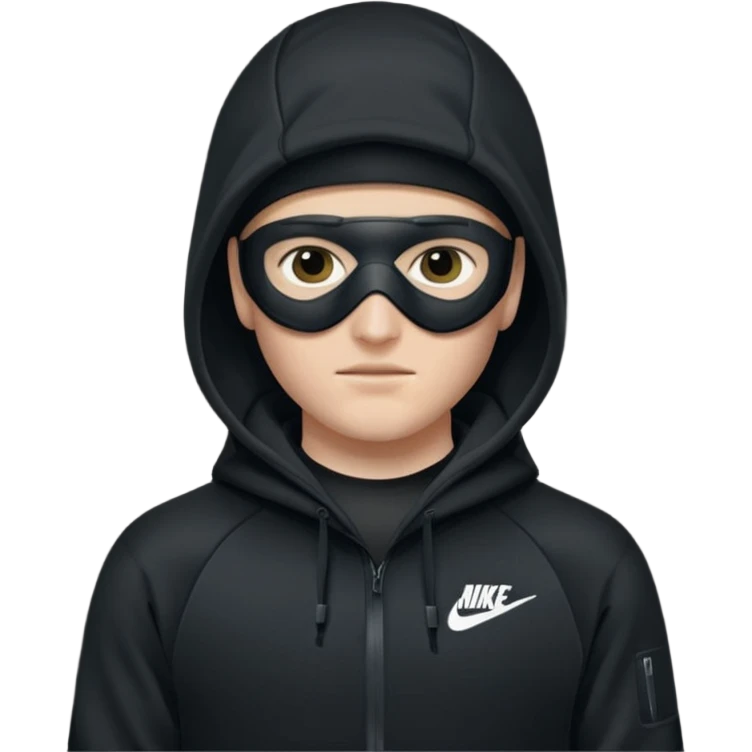 White person wearing a Nike Tex with hood and ski mask co all black and https://encrypted-tbn0.gstatic.com/images?q=tbn:ANd9GcTQEV3H5Fpq8Dp-ki2RTwgbdHqMsKZzDtarA9ywqiFzKVKjxdLc5Fq9yDOax7-XC4trueI2pFuItpqM_TVrGODdDG5la_rbm9lB8utSLKXm&s=10 emoji