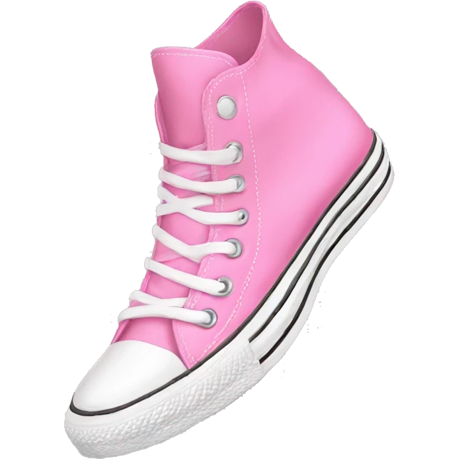converse shoes pink emoji