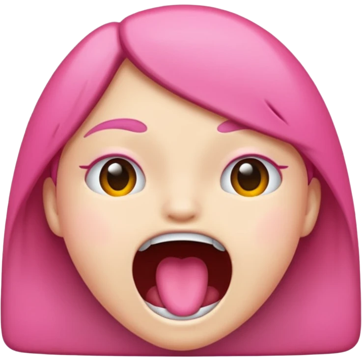 Open mouth emoji