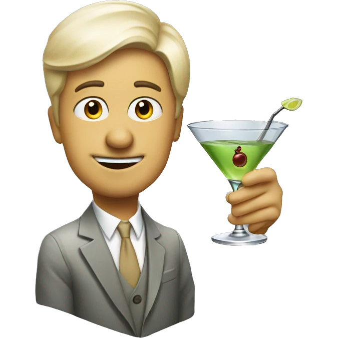 dirty martini  emoji
