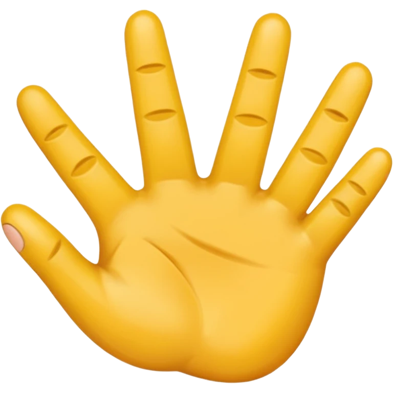 Mache Emojis mit einer Hand die drei Finger zeigt  emoji
