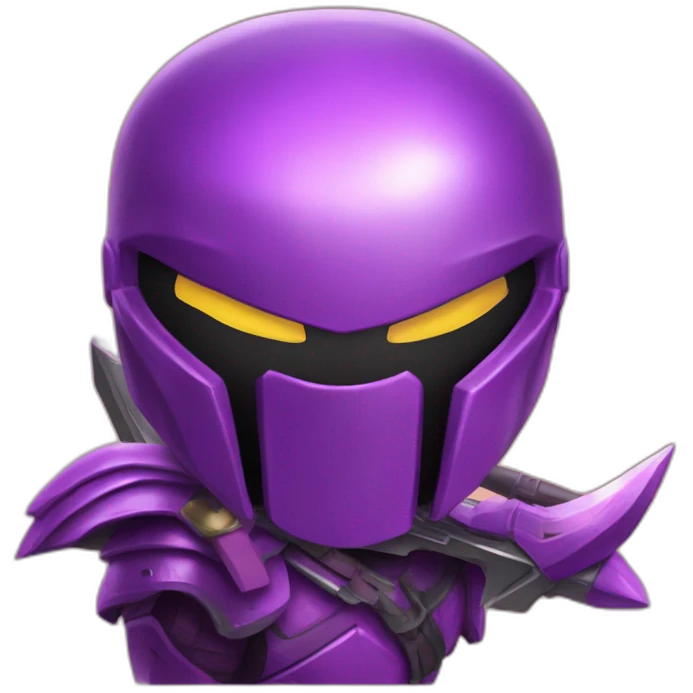 Hallo's spartan in love with needler emoji