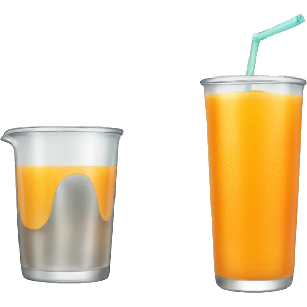 Orange juice  emoji