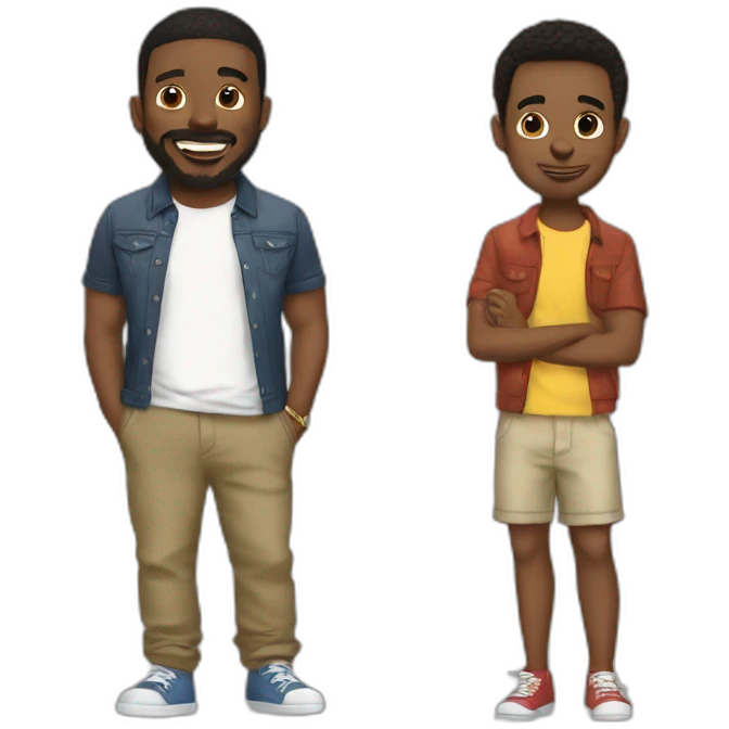 bigflo et oli emoji