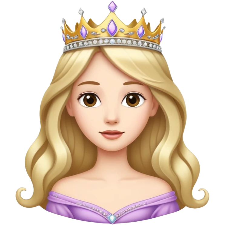Modern princess  emoji