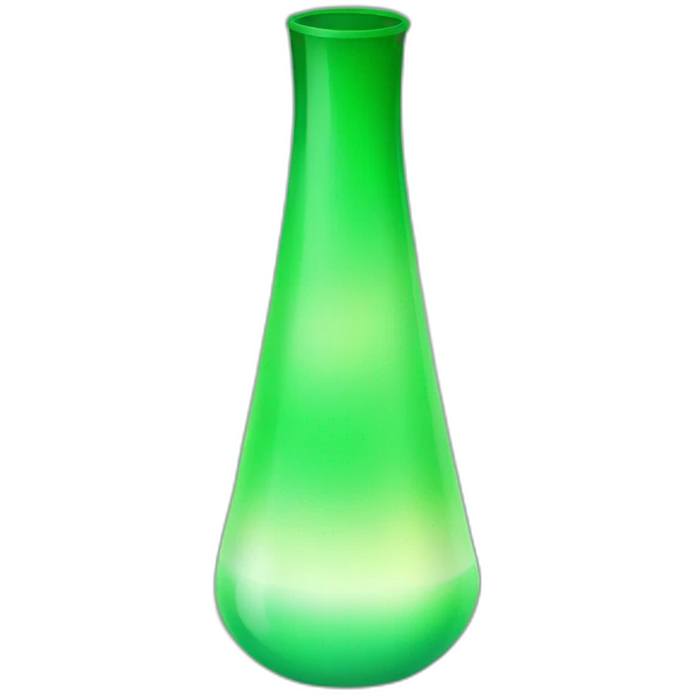 Green Lava lamp  emoji