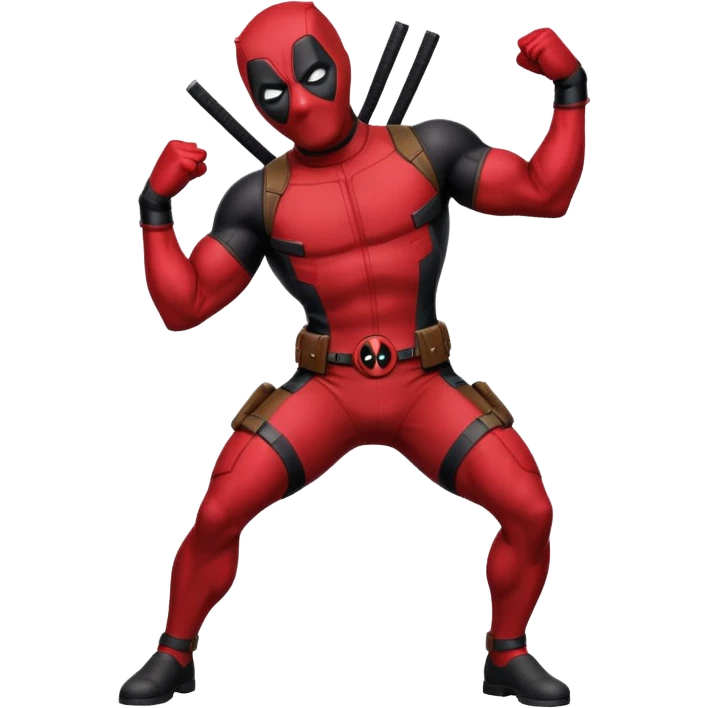 DeadPool from marvel rivals twerking emoji