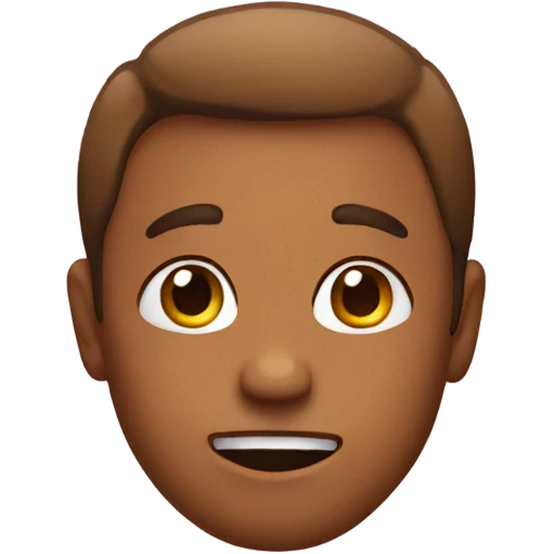 Emoji feeling cute emoji