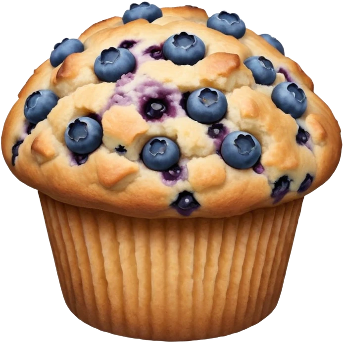 Blueberry muffin  emoji