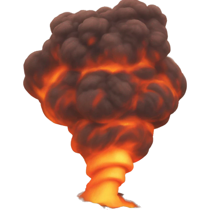 fire tornado emoji