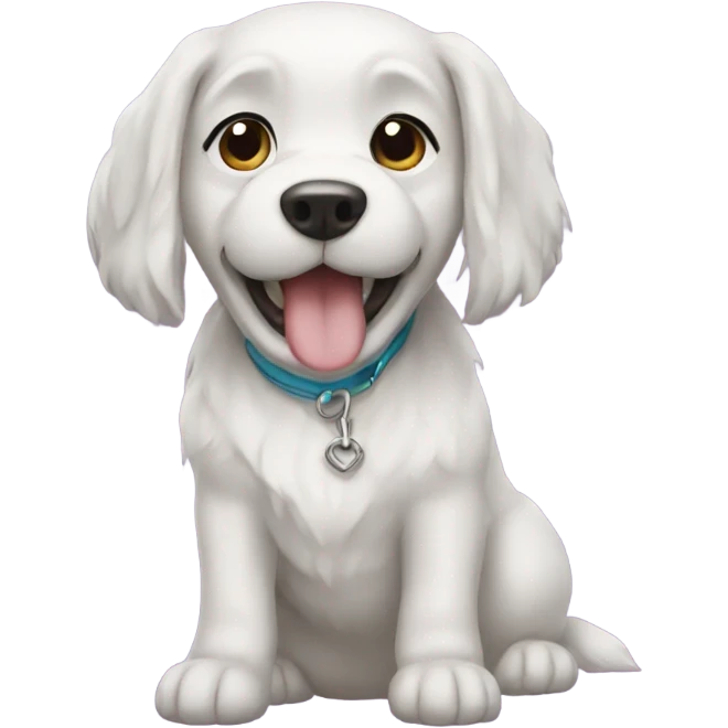 Dog fany emoji