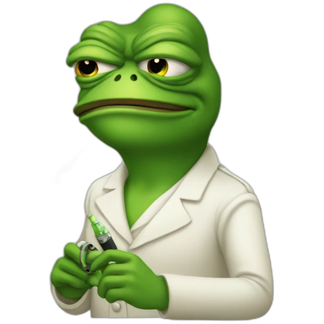 pepe vaping emoji