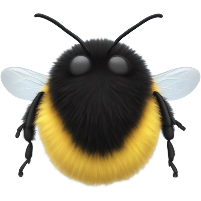 fluffy bumblebee  emoji